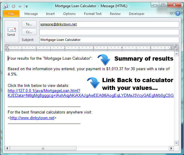 Email step screenshot